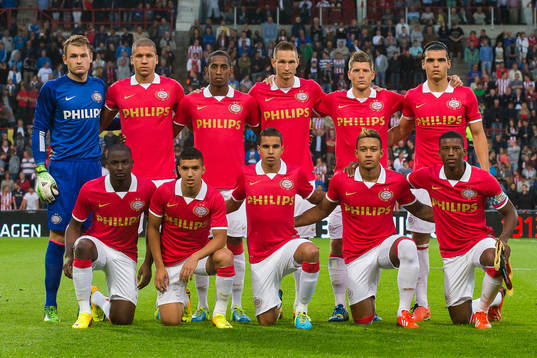 Fotboll, Kval till Champions League, PSV Eindhoven - Zulte