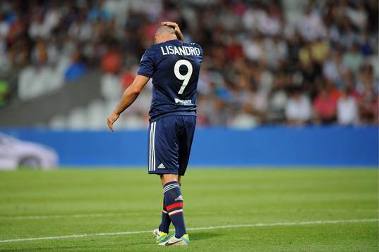 Lisandro LOPEZ - 30.07.2013 - Lyon / Grasshopper Zurich -