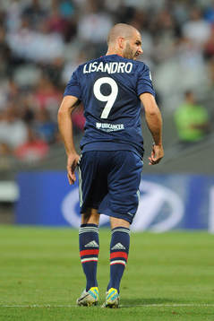 Lisandro LOPEZ - 30.07.2013 - Lyon / Grasshopper Zurich -