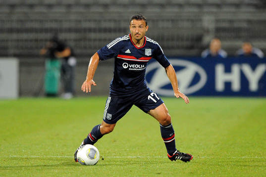 Steed Malbranque - 30.07.2013 - Lyon / Grasshopper Zurich -