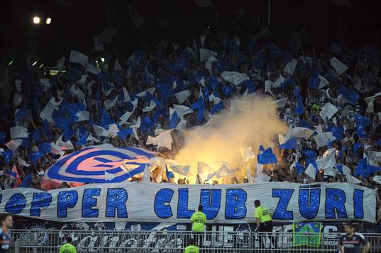 SUPPORTERS DE GRASSHOPPER DE ZURICH - 30.07.2013 - Lyon /