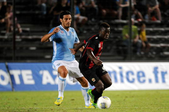 Nampalys Mendy - 31.07.2013 - Nice / Lazio Rome - Match