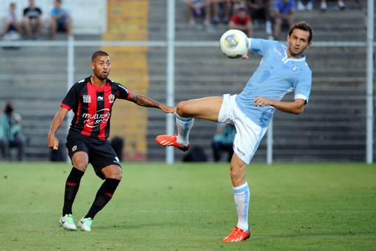 Loyd Palun / Senad Lulic - 31.07.2013 - Nice / Lazio Rome -