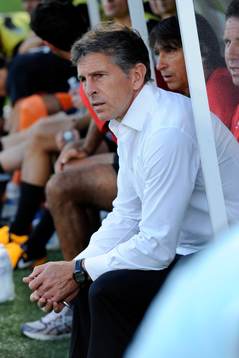 Claude Puel - 31.07.2013 - Nice / Lazio Rome - Match Amical