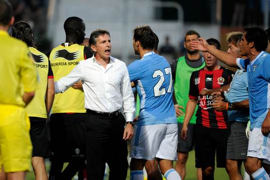Claude Puel - 31.07.2013 - Nice / Lazio Rome - Match Amical