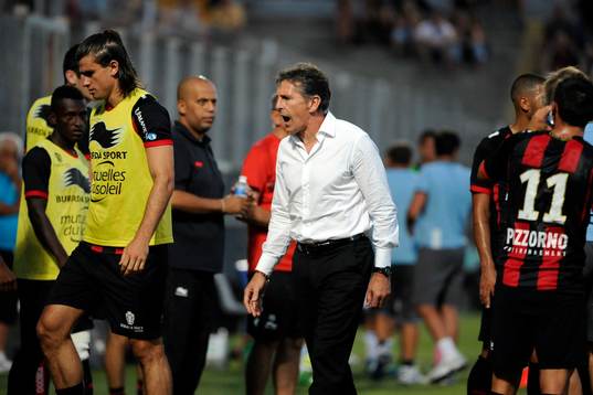 Claude Puel - 31.07.2013 - Nice / Lazio Rome - Match Amical