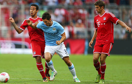 Bläddra bland fler bilder av Fotboll, Audi-Cup, FC Bayern München vs Manchester City