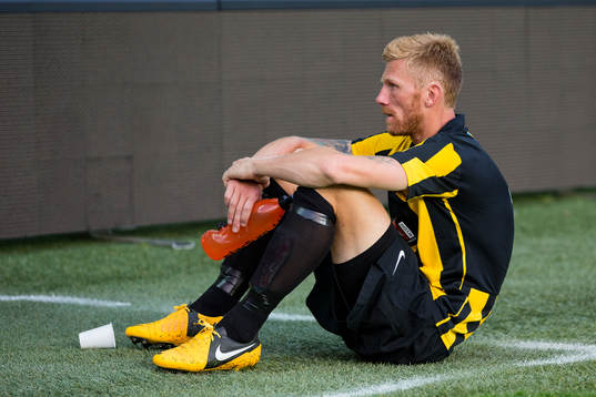 Häckens Fredrik Björck deppar