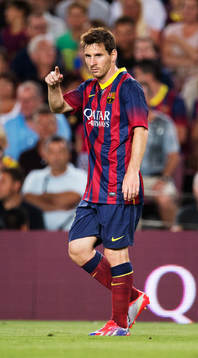Barcelonas Lionel Messi