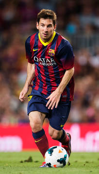 Barcelonas Lionel Messi