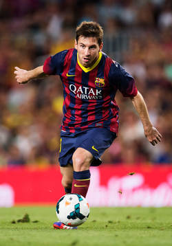 Barcelonas Lionel Messi