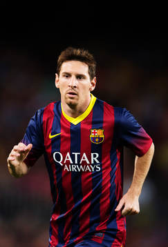 Barcelonas Lionel Messi