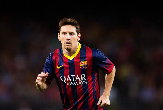 Barcelonas Lionel Messi