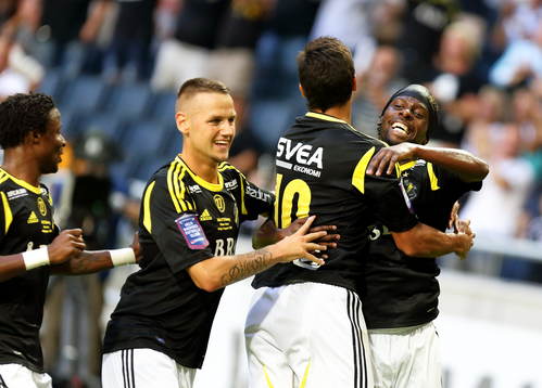 s Celso Borges i fotbollsmatchen mellan AIK och Elfsborg i