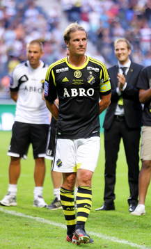 s Daniel Tjernström som gör sin sista match i AKS:s dress