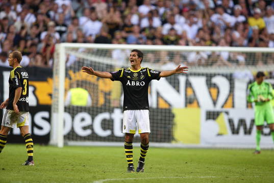 s Celso Borges i fotbollsmatchen mellan AIK och Elfsborg i