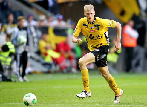 Elfsborgs Tom Söderberg i fotbollsmatchen mellan AIK och