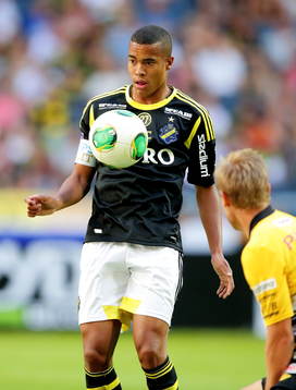 s Nabil Bahoui i fotbollsmatchen mellan AIK och Elfsborg i