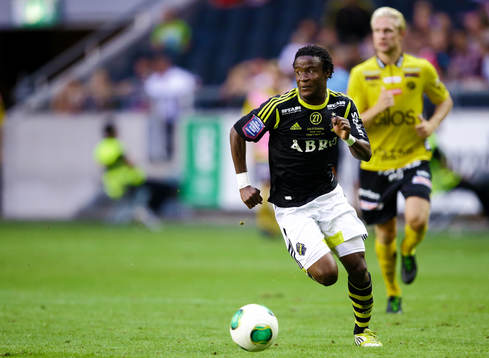 s Nabil Bahoui i fotbollsmatchen mellan AIK och Elfsborg i