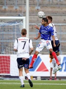 Mållchans för Åtvidabergs Imad Zatara i fotbollsmatchen