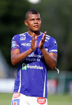 Ricardo Santos i fotbollsmatchen mellan Åtvidaberg och