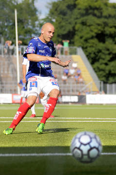 Mål 1-1 på straf av Åtvidabergs Daniel Sjölund i