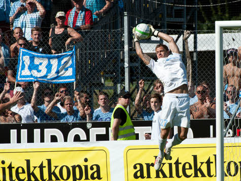 Johan Dahlin, målvakt,  Malmö