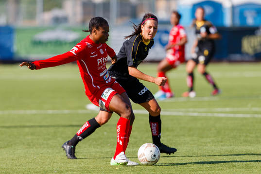 Piteås Faith Ikidi och Göteborgs Anna Ahlstrand