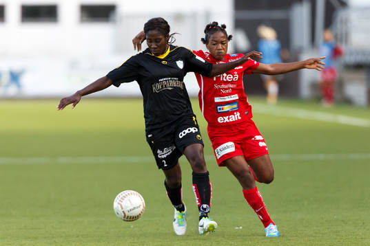 Göteborgs Anita Asante och Piteås Francisca Ordega