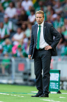 Hammarbys tränare Thomas Dennerby