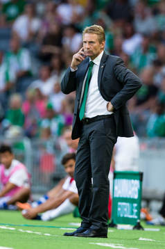 Hammarbys tränare Thomas Dennerby