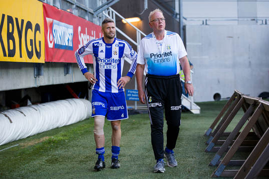 IFK Göteborgs Kjetil Waehler tvingades utgå i andra