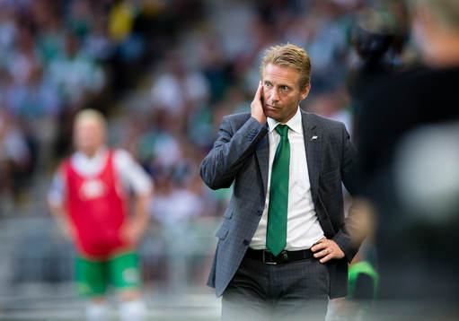 Hammarbys tränare Thomas Dennerby