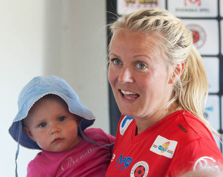 Det visade sig vara Josefine Öqvist, Kristianstad, sista