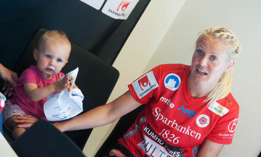 Det visade sig vara Josefine Öqvist, Kristianstad, sista