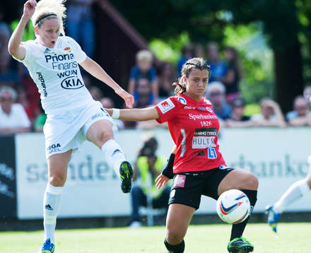 Lisa Dahlkvist, Tyresö och Marija Banusic, Kristianstad