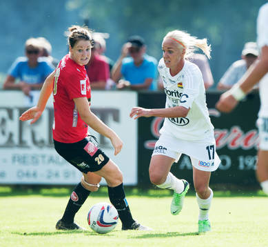 Caroline Seger, Tyresö och Mia Carlsson, Kristianstad