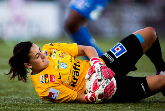 Sunnanås målvakt Susanne Nilsson