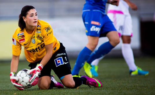 Sunnanås målvakt Susanne Nilsson
