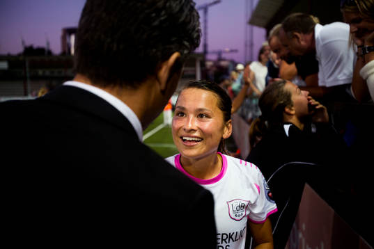 LDB FC Malmös Alexandra Riley