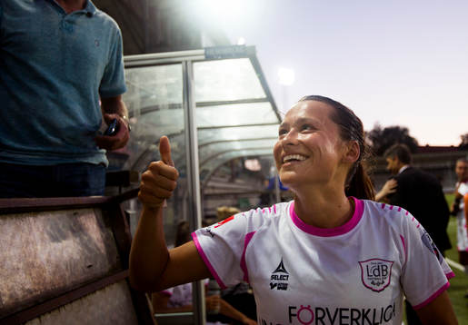 LDB FC Malmös Alexandra Riley
