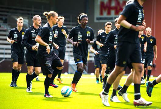 Mohamed Bangura tränar med Elfsborg