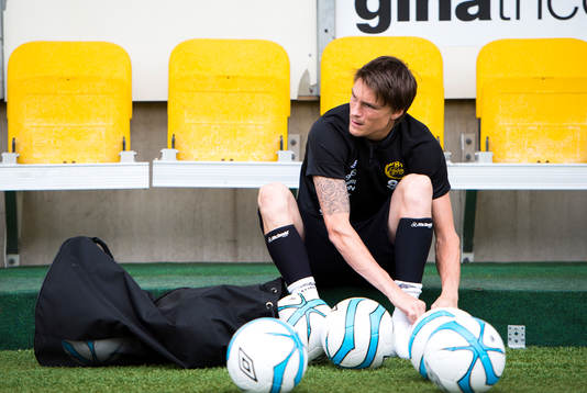 Lasse Nilsson, Elfsborg, innan tisdagens träning 06