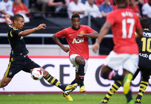 Manchester Uniteds Wilfried Zaha