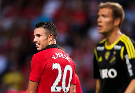 Manchester Uniteds Robin van Persie