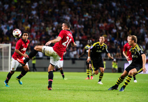 Manchester Uniteds Robin van Persie