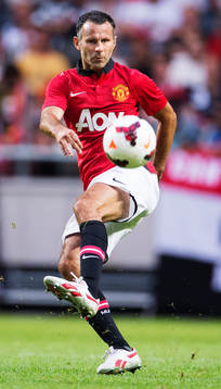 Manchester Uniteds Ryan Giggs