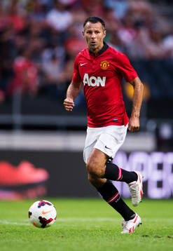 Manchester Uniteds Ryan Giggs