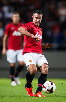 Manchester Uniteds Robin van Persie
