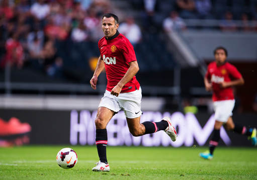 Manchester Uniteds Ryan Giggs